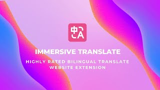 How to use Immersive Translate ?