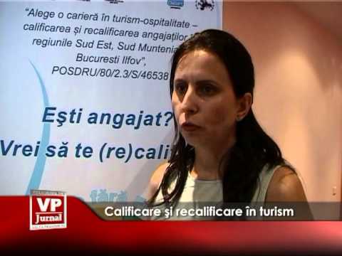 Calificare şi recalificare în turism