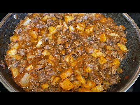 How To Make Carne Con Papas