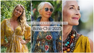 🌼 Boho-Chic 2025: Style Hacks for Women 60+ — 👗 The Ultimate Ageless Dress Guide