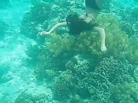 Snorkeling with Rubie Roze