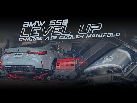 CSF BMW S58 "Level Up" Charge Air Cooler Manifold Intercooler Testing