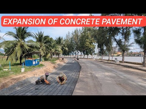 Expansion of Reinforced Concrete Pavement, Advanced Road Construction Process