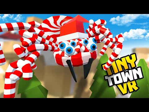 I Built a Legendary CHRISTMAS BUG SNACK - Tiny Town VR