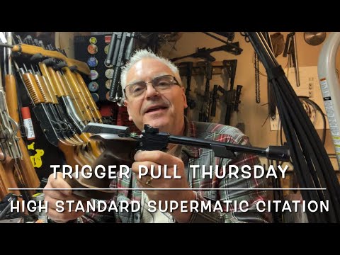 Trigger pull Thursday with my High Standard Supermatic Citation early 60’s space gun!