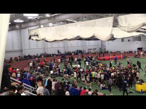 800m Mathieu Sturkenboom Boston Valentine 2015 Record du Québec Indoor