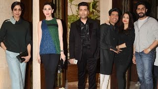 Aishwarya, Sridevi And Many More At Manish Malhotra’s 50th Birthday Bash