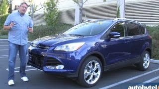 2014 Ford Escape Titanium 2.0 EcoBoost Test Drive Video Review