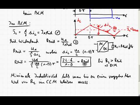 VLE4_3q DC/DC Converter - Discontinuous Operation (DCM) - Critical Resistance