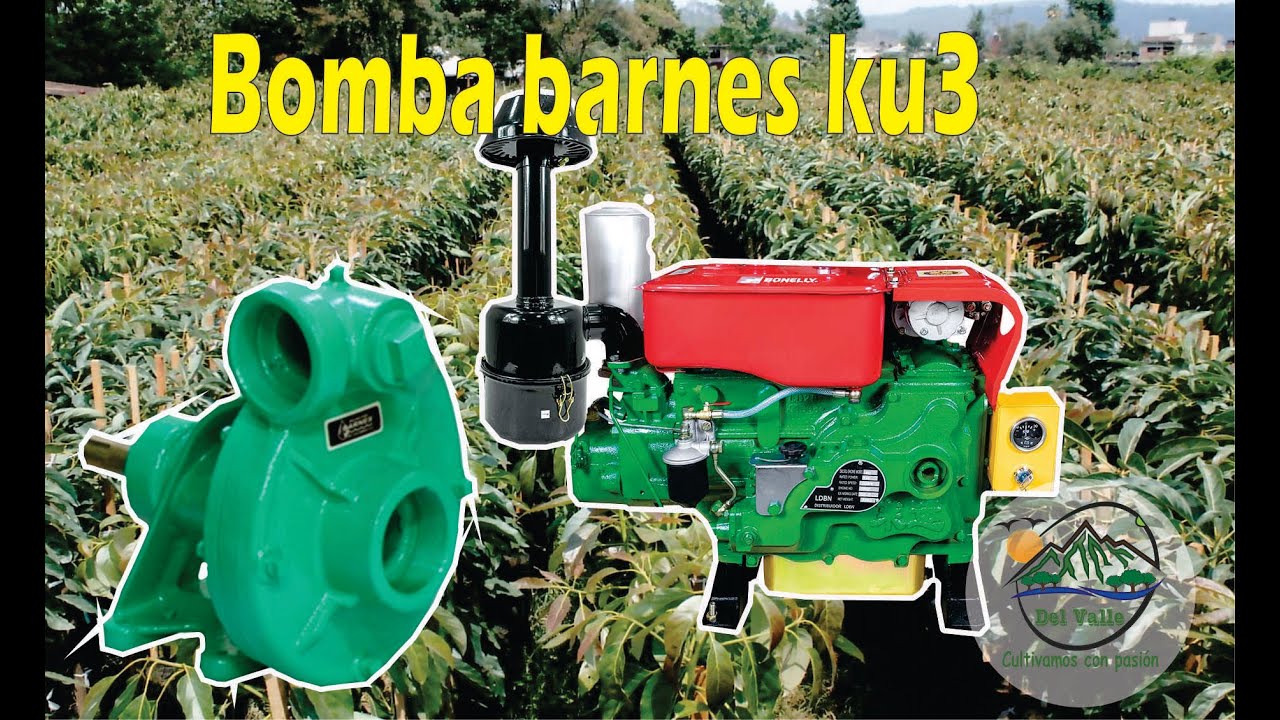 BARNES-Bomba de alta presion para riego a goteo