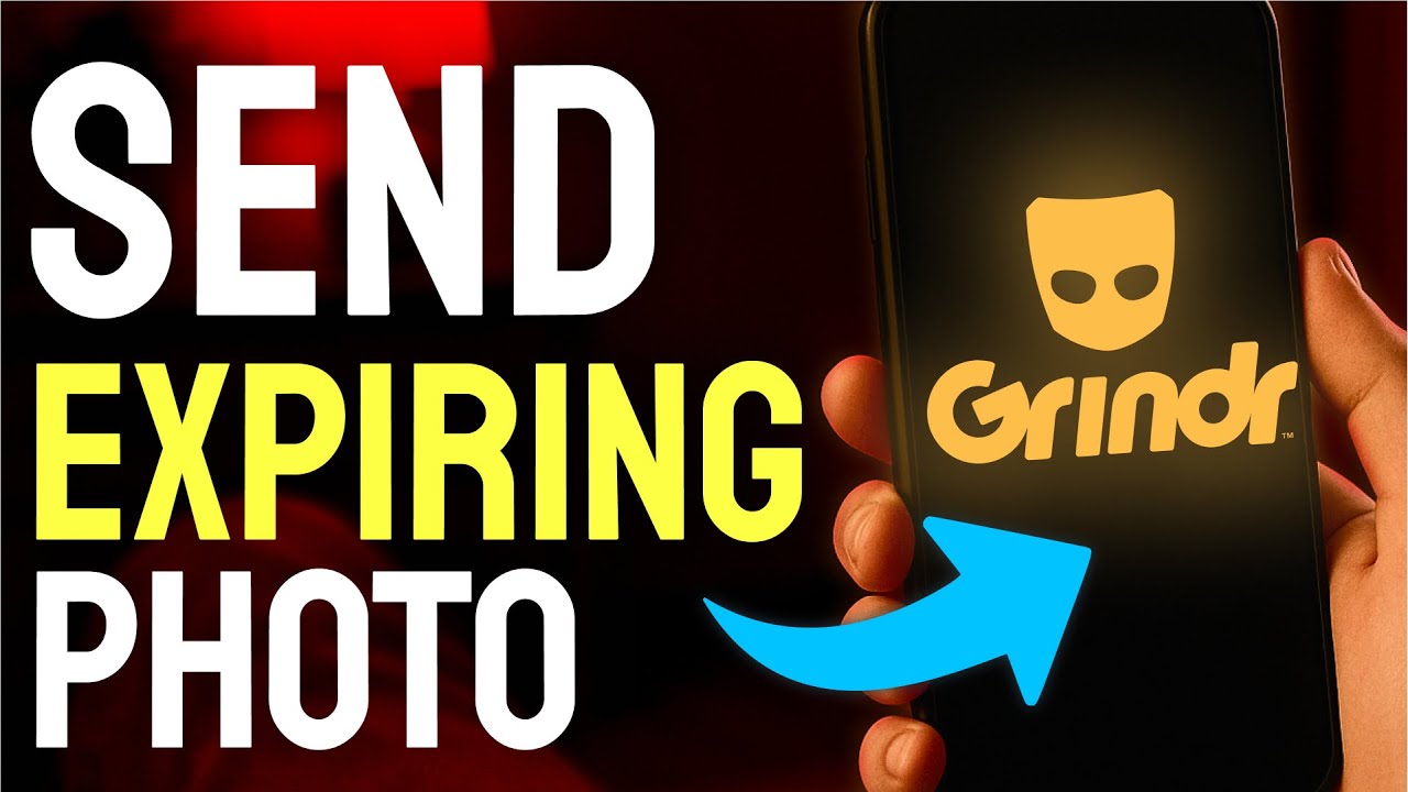How to SEND an Expiring Photo on Grindr (Step by Step)