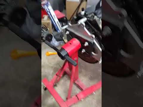 ICT Billet Engine Stand Mounting Plate/ Harbor Freight engine stand