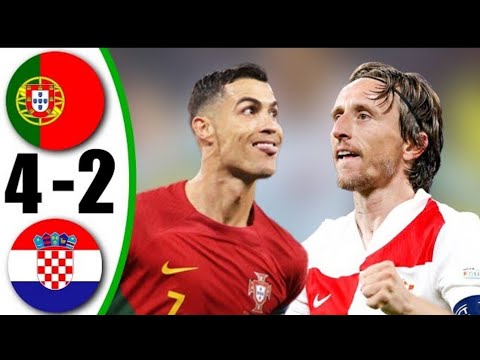 Portugal vs Croatia 4-2 - All Goals 2024 ! Portugal Triumphs 4-2 Over Croatia All UEFA Highlights