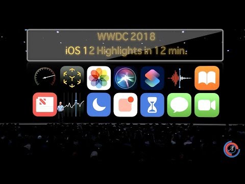 WWDC 2018 | iOS 12 Event in 12 Minutes.