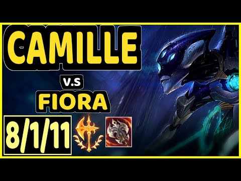 ALOIS (CAMILLE) vs FIORA - 8/1/11 KDA TOP GAMEPLAY - EUW Ranked GRANDMASTER
