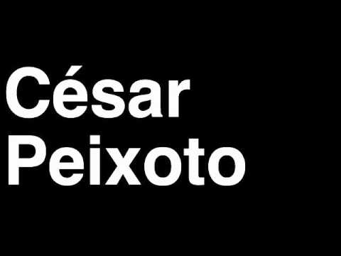 How to Pronounce Cesar Peixoto SL Benfica Football Goal Penalty Kick Yellow Red Card Injury