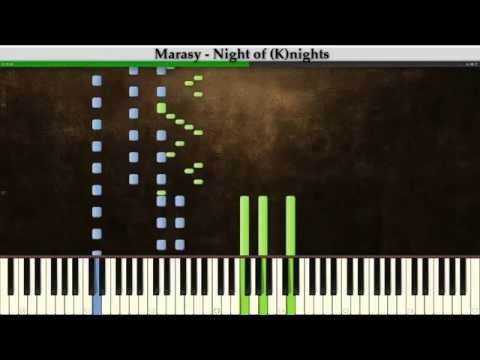 Synthesia: COOL&CREATE - Night of Nights | Marasy's Version | Piano Tutorial +MIDI