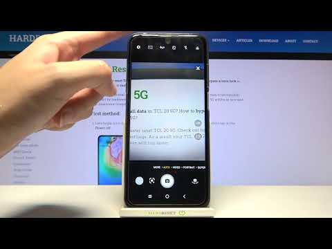 TCL 20 5G – Manage Camera Settings & Change Photo Size