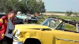 preview picture of video 'Kyle, Saskatchewan - Car Farm'