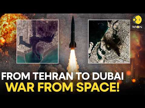 Israel-Iran War: Before/After Satellite Images Reveal War Damage in Dubai and Iran | WION ORIGINALS