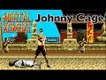 Mortal Kombat Johnny Cage Playthrough Sega Genesis Megadrive