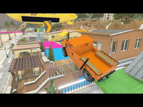 POR LOS TEJADOS!! - VICTORIA!! - CARRERA (GTA V ONLINE) - Kosi023