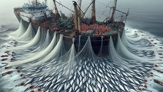 Download lagu Jutaan Ton Sekali Tangkap! Inilah Penangkapan Ikan Nelayan Terbanyak Di Dunia mp3