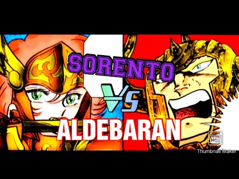 SORENTO vs ALDEBARAN - Remake - Áudio mangá.