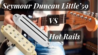 Video thumbnail for Seymour Duncan SL59-1B Little'59 VS SHR-1B Hot Rails by János Makkai