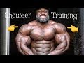 Shoulder training with Mr Olympia !!??
