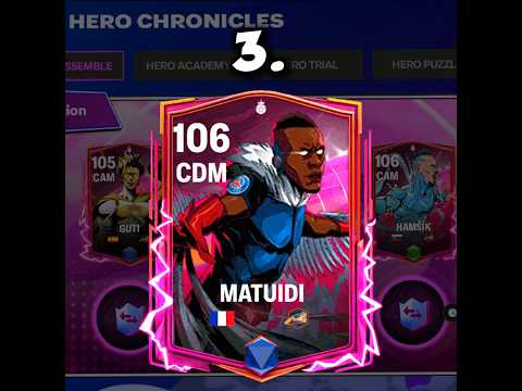 Top 5 Best Picks In Hero C. ( Team A & B )✅ #fcmobile #eafc24 #shorts