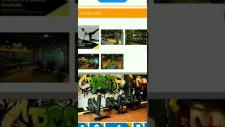 Digital Visiting Card of Gym