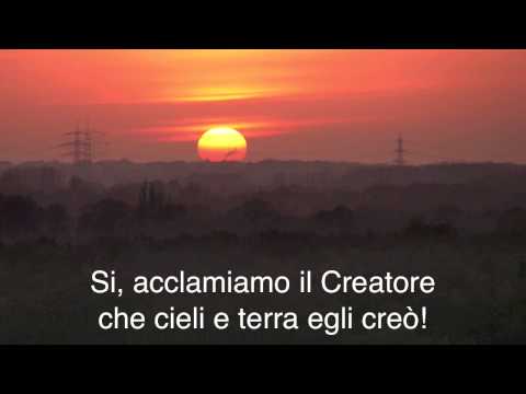 1   Un nuovo cante a te innalziamo