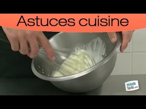 Recette facile de crème fouettée