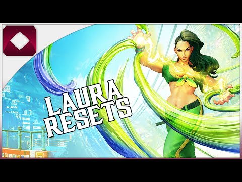 SFV Beta: Laura Reset examples (1080p60FPS)