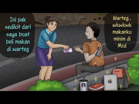 Rich Beggar - From acting to being poor, he becomes incredibly rich #ANIMASIDRAMA Cartoon Animati...