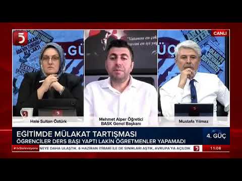 AÇIKLANAMAYAN MÜLAKAT SORUNU TV5 ‘te Hale Sultan ÖZTÜRK ve Mustafa YILMAZ ile 4. Güç Programı