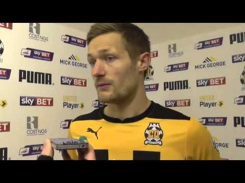 Ian Miller - Cambridge 0-0 Shrewsbury (13/12/14)