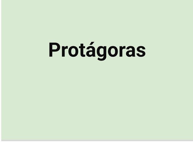 Vídeo relacionado con El Protágoras (Filosofía - Los esenciales de la Filosofía)