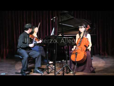Trio Oriens plays Lalo's Piano Trio No.1 in C minor, Op. 7