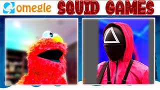 Elmo Plays SQUID GAME on OMEGLE!