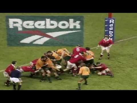 Gareth Thomas Intercept Try vs. Australia, 1996