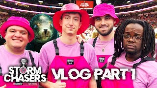 We Tried Storming The Court Against Duke | Pink Whitney Vlog Part 1