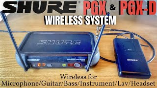 Video thumbnail for Shure PGX & PGXD Wireless System - Demo/Overview/Setup/Buying Guide by Scott Uhl