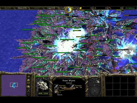 100 Frost Wyrm vs 100 Gargoyle 1080p