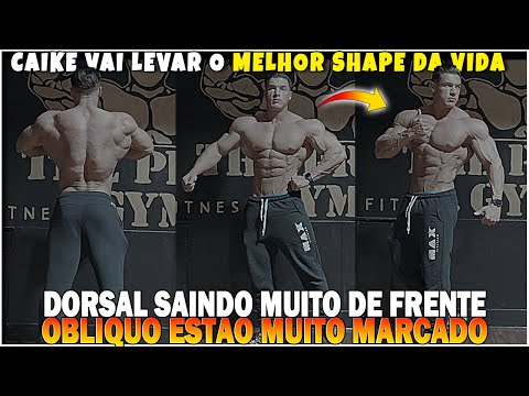 CAIKE SHOWS OFF SENSATIONAL SHAPE WITH 3 DAYS TO GO BEFORE ARNOLD OHIO COMPETITION