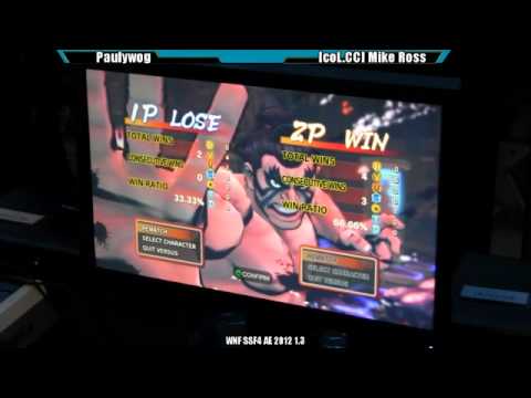 WNF SSF4AE 2012 1.3 Paulywog vs [coL.CC] Mike Ross