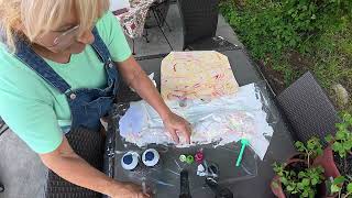 Making A Marble Tote Bag