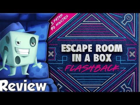 Escape Room In A Box: Flashback Review - with Tom Vasel