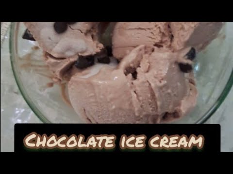 CHOCOLATE ICE-CREAM #chocolateicecream #karamjitkitchen's #homadeicecream#chocolate #chocolatelover